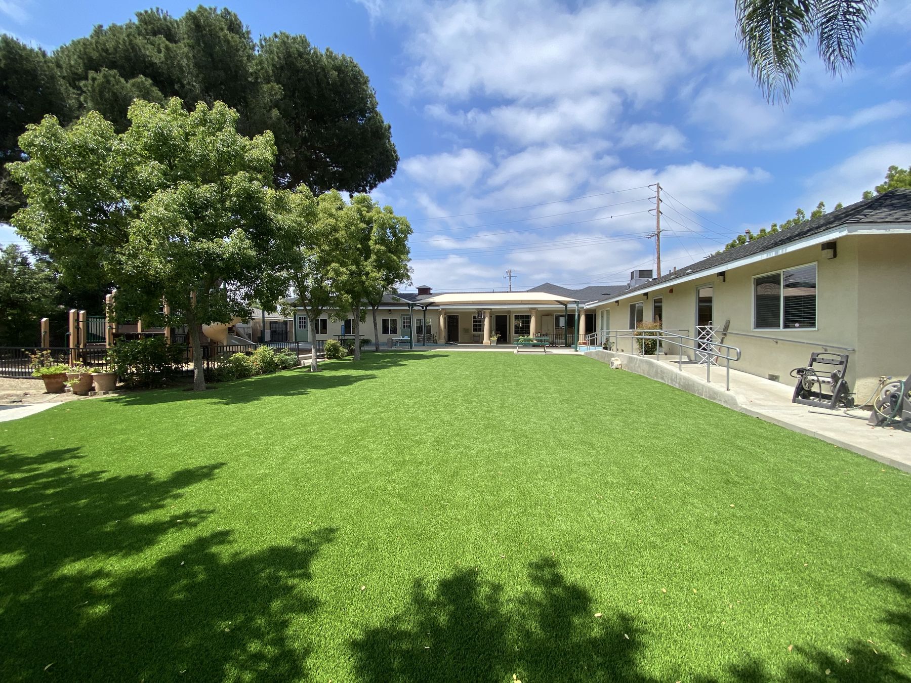 Commercial artificial turf installed by Always Green