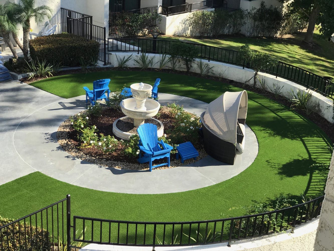 Commercial artificial turf installed by Always Green
