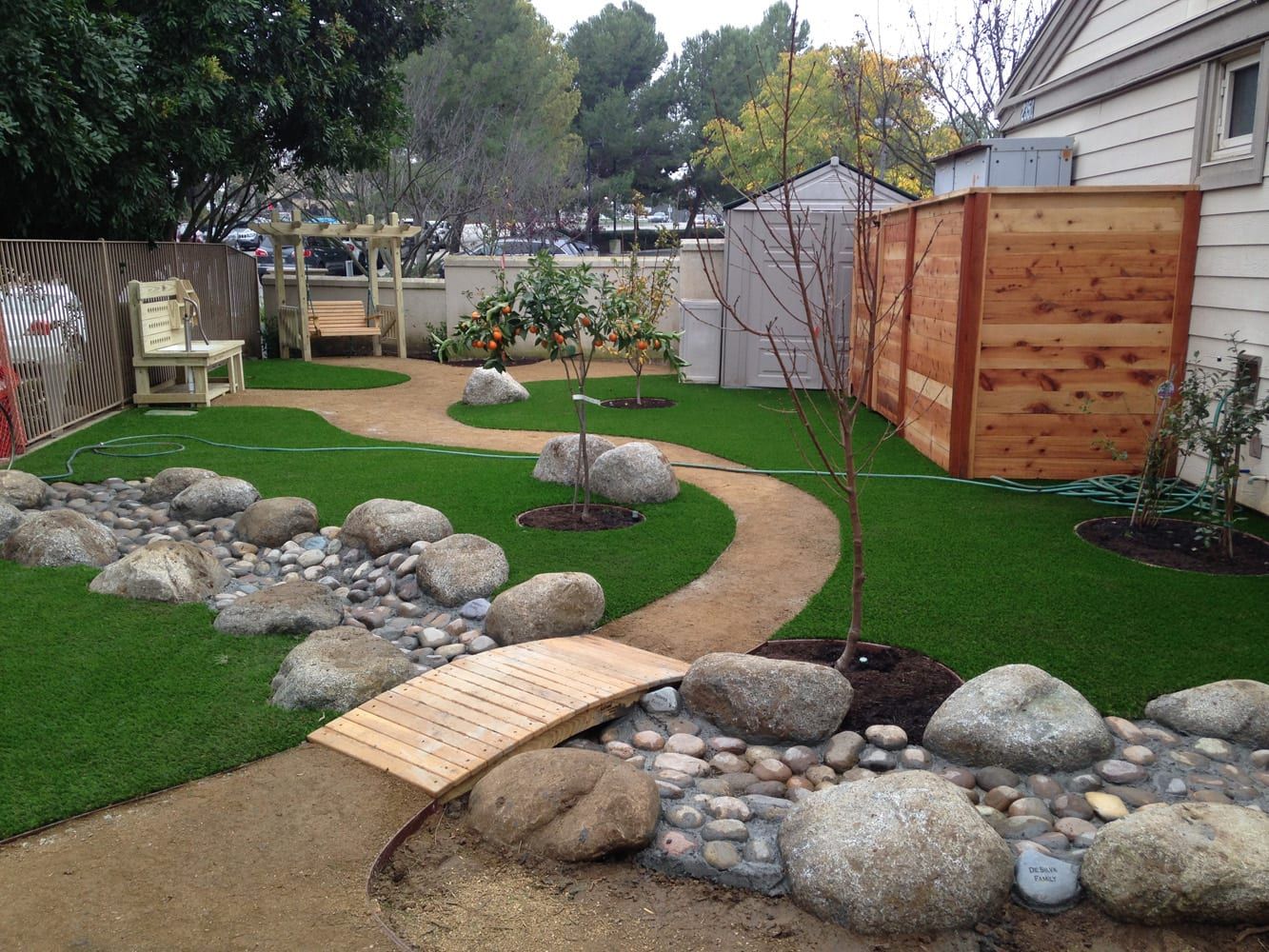 Commercial artificial turf installed by Always Green