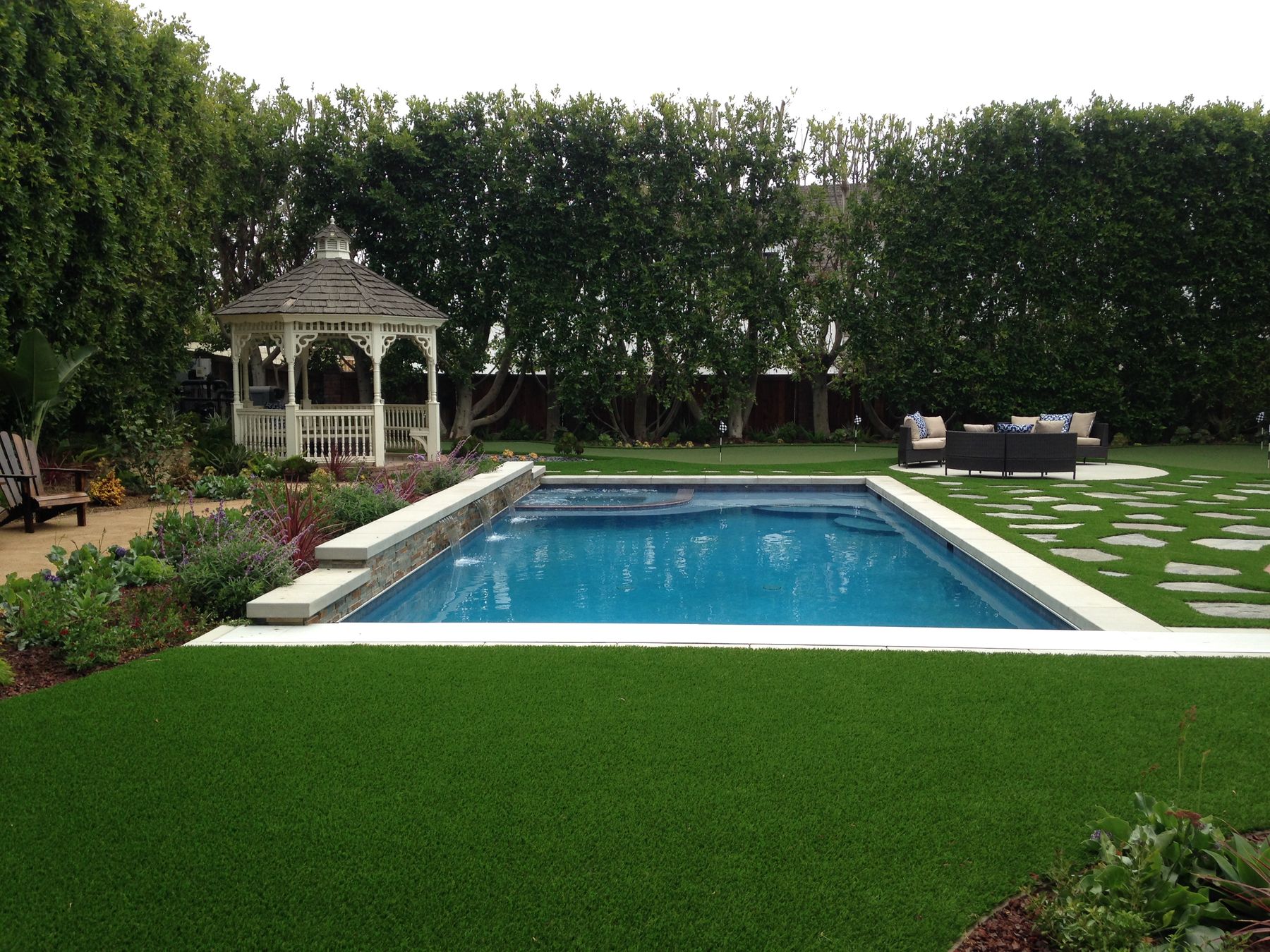 Artificial lawn installed by Always Green