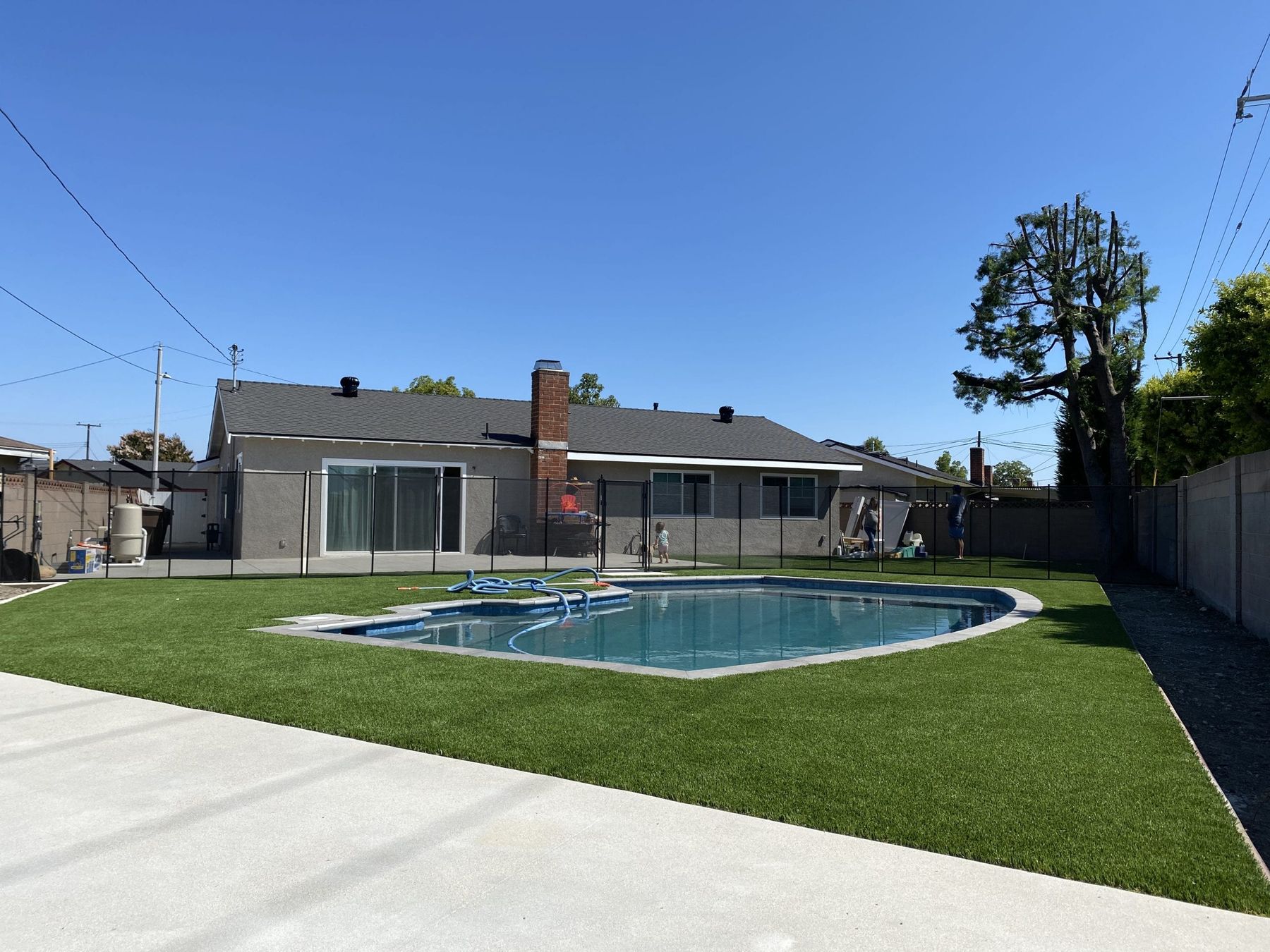 Artificial lawn installed by Always Green