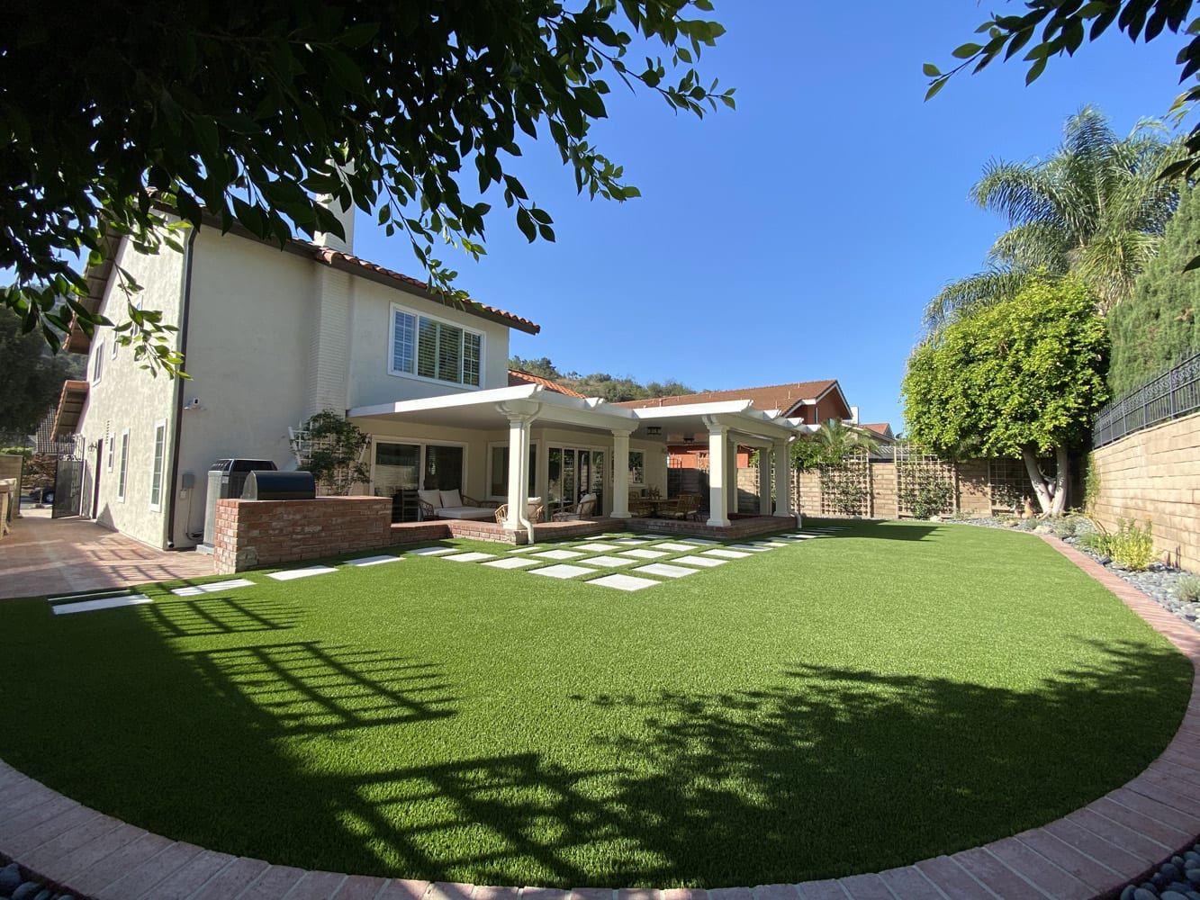 Artificial lawn installed by Always Green