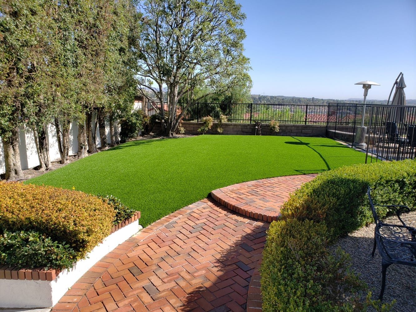 Artificial lawn installed by Always Green
