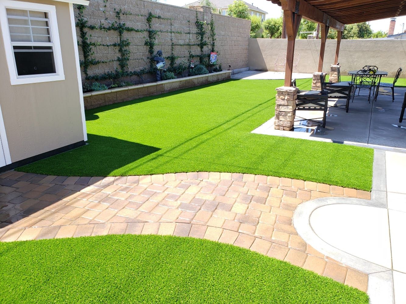 Artificial lawn installed by Always Green